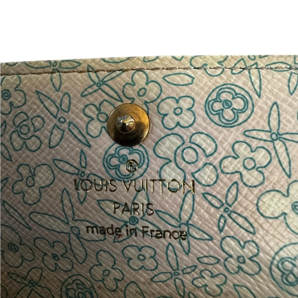 Louis Vuitton Monogram Key Chain Wallet *RARE* pattern - Picture 4 of 15